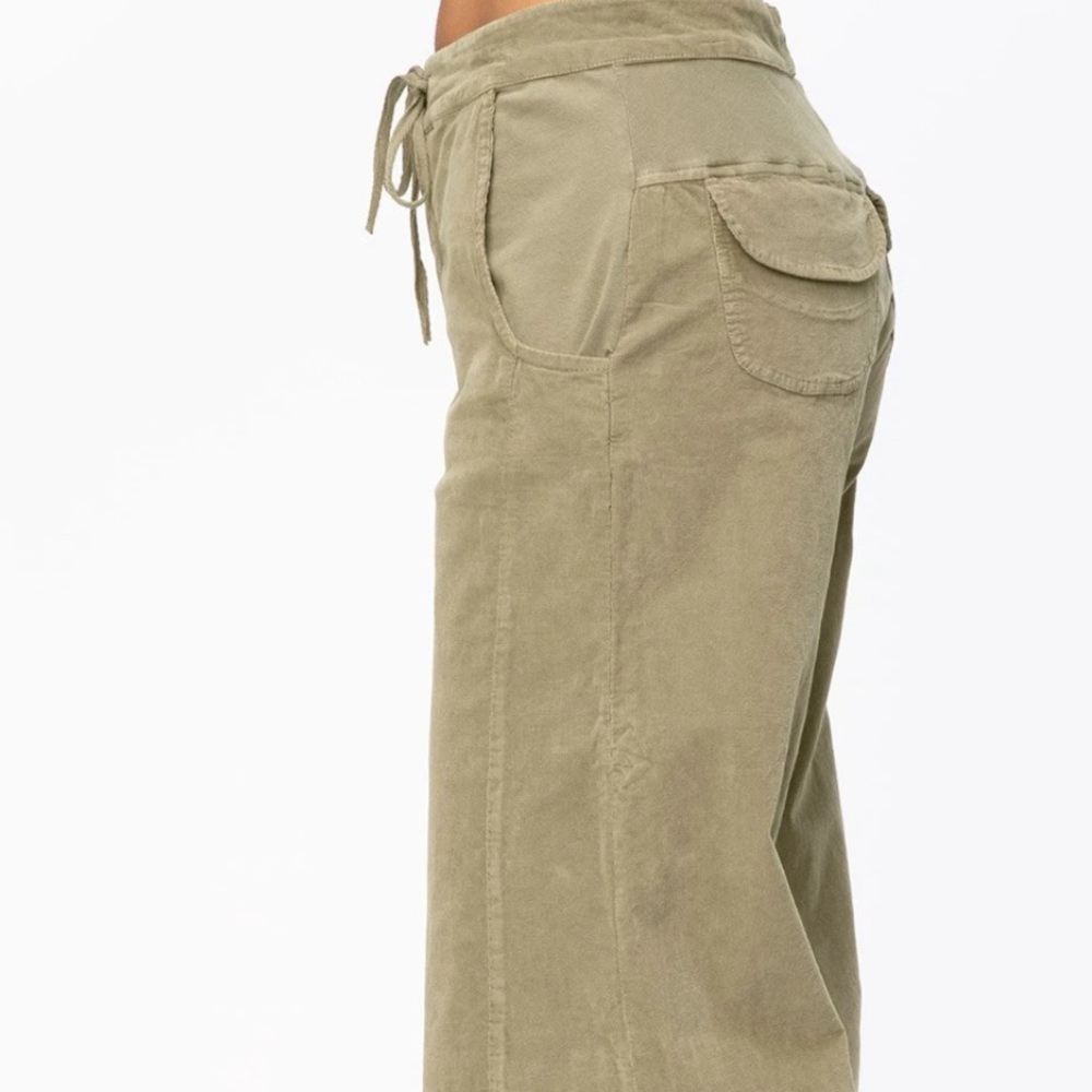 XCVI WEARABLES TRIANGLE GAUCHO, Washed Brown - Picture 3 of 5
